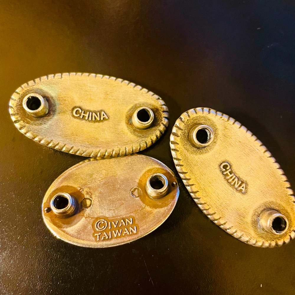 🆕Tandy Leather Concho Lot of 3, NWT. - Picture 3 of 4